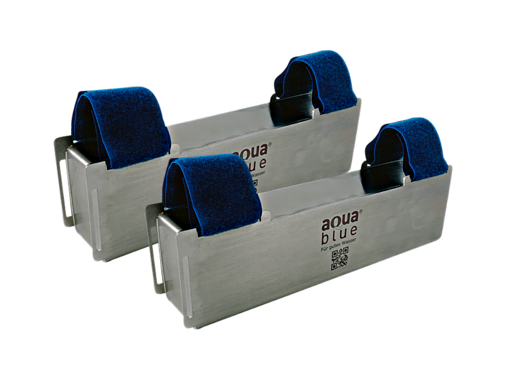 aqua blue für die Hauptwasserleitung in einem 7-15 Parteien Mehrfamilienhaus